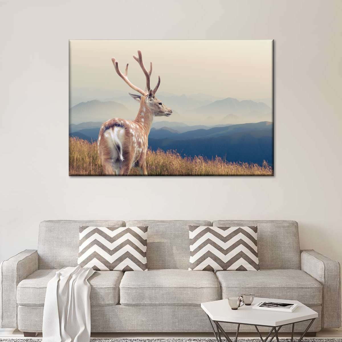 Mountain Sika Deer Wall Art