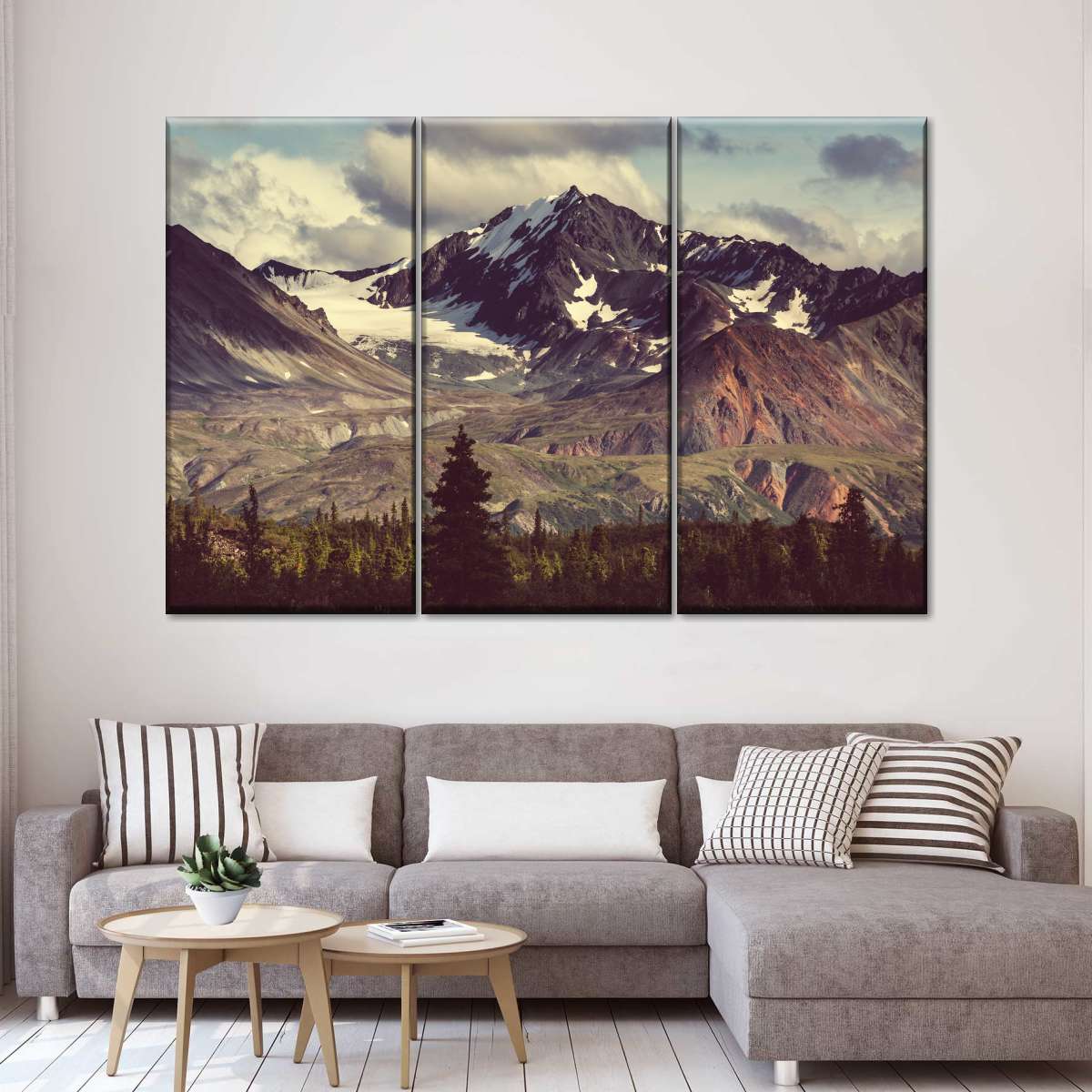 Alaskan Mountains Wall Art