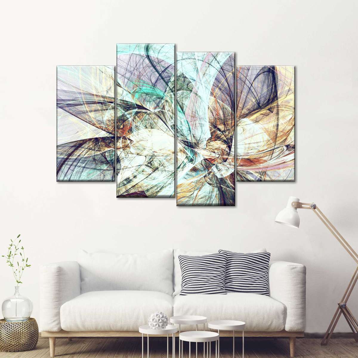 Colors In Abstract Wall Art