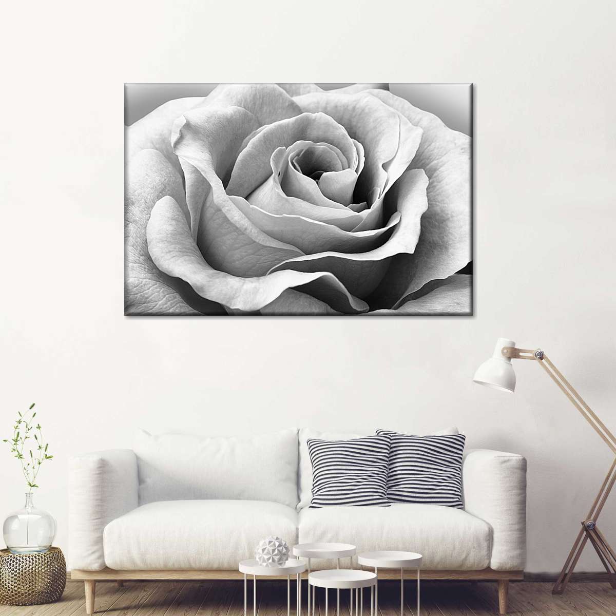 Full Bloom Rose Wall Art