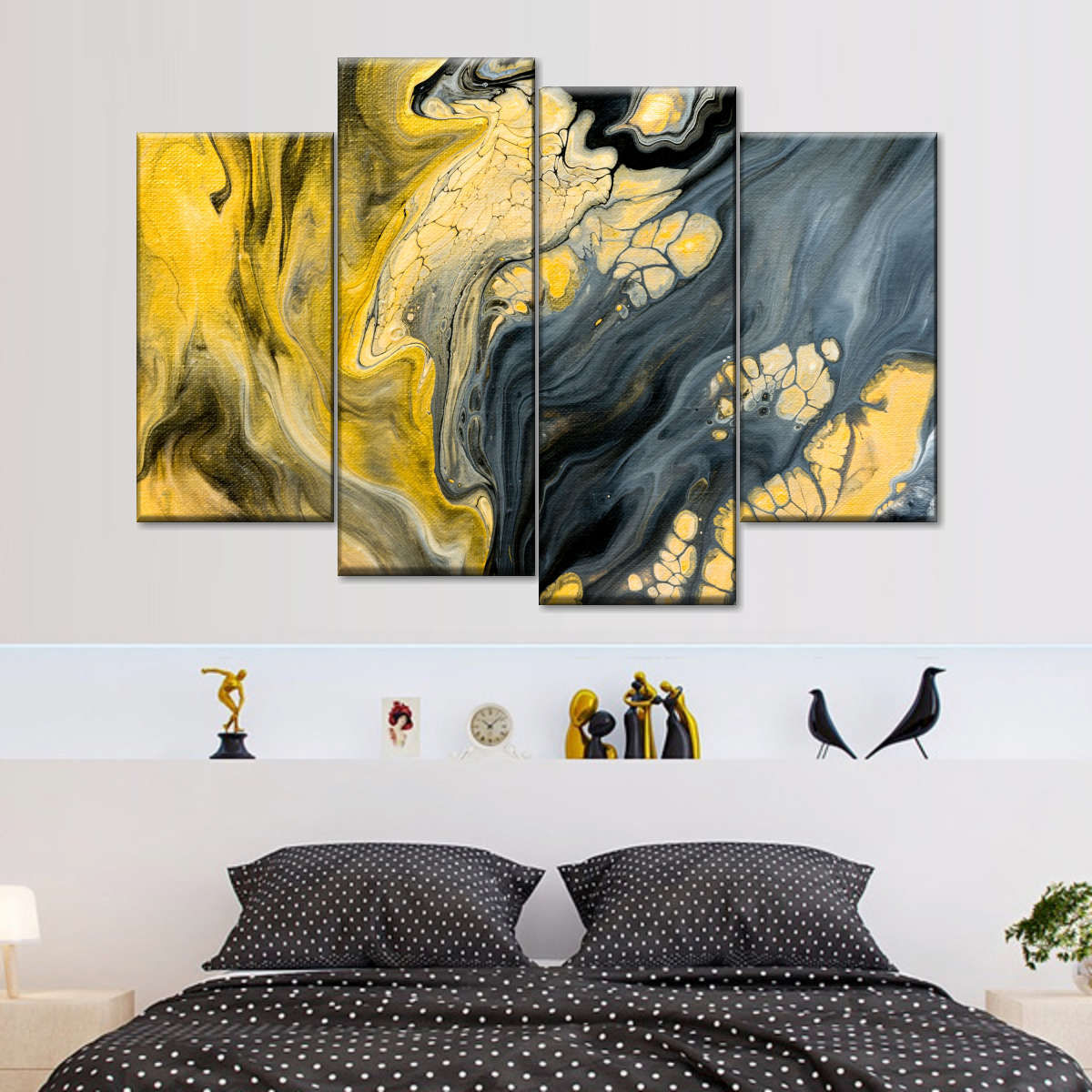 Marbled Abstract Wall Art