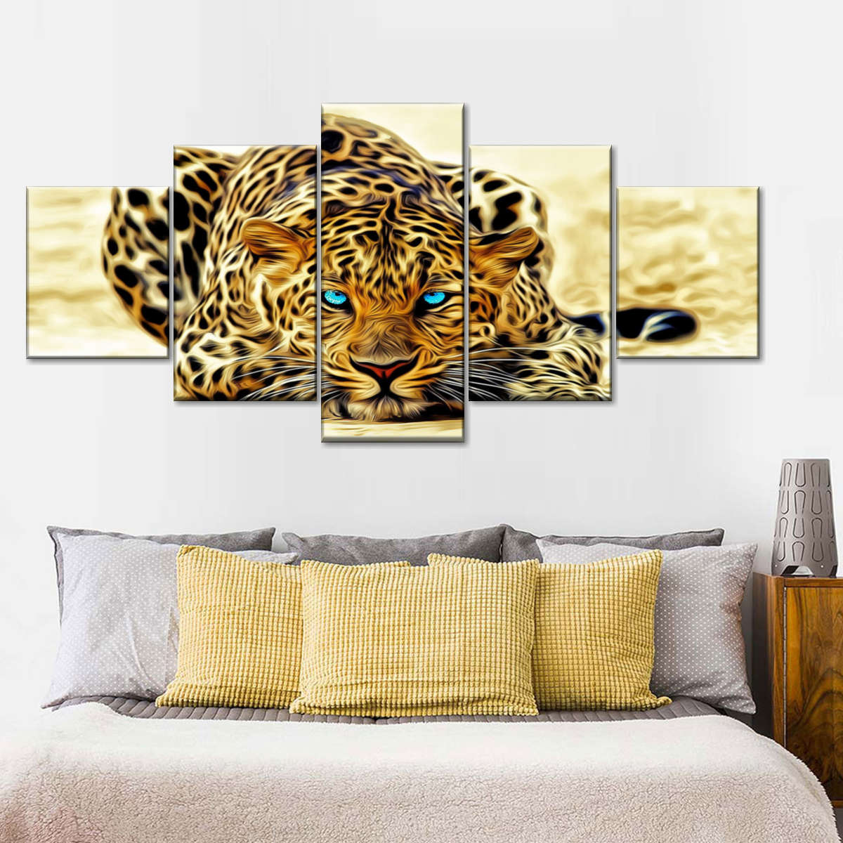 Blue Eyed Jaguar Wall Art