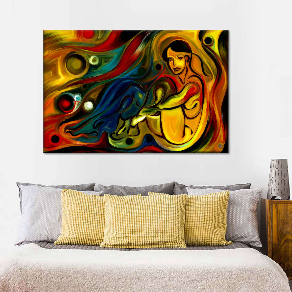 Portrait Abstract Wall Art