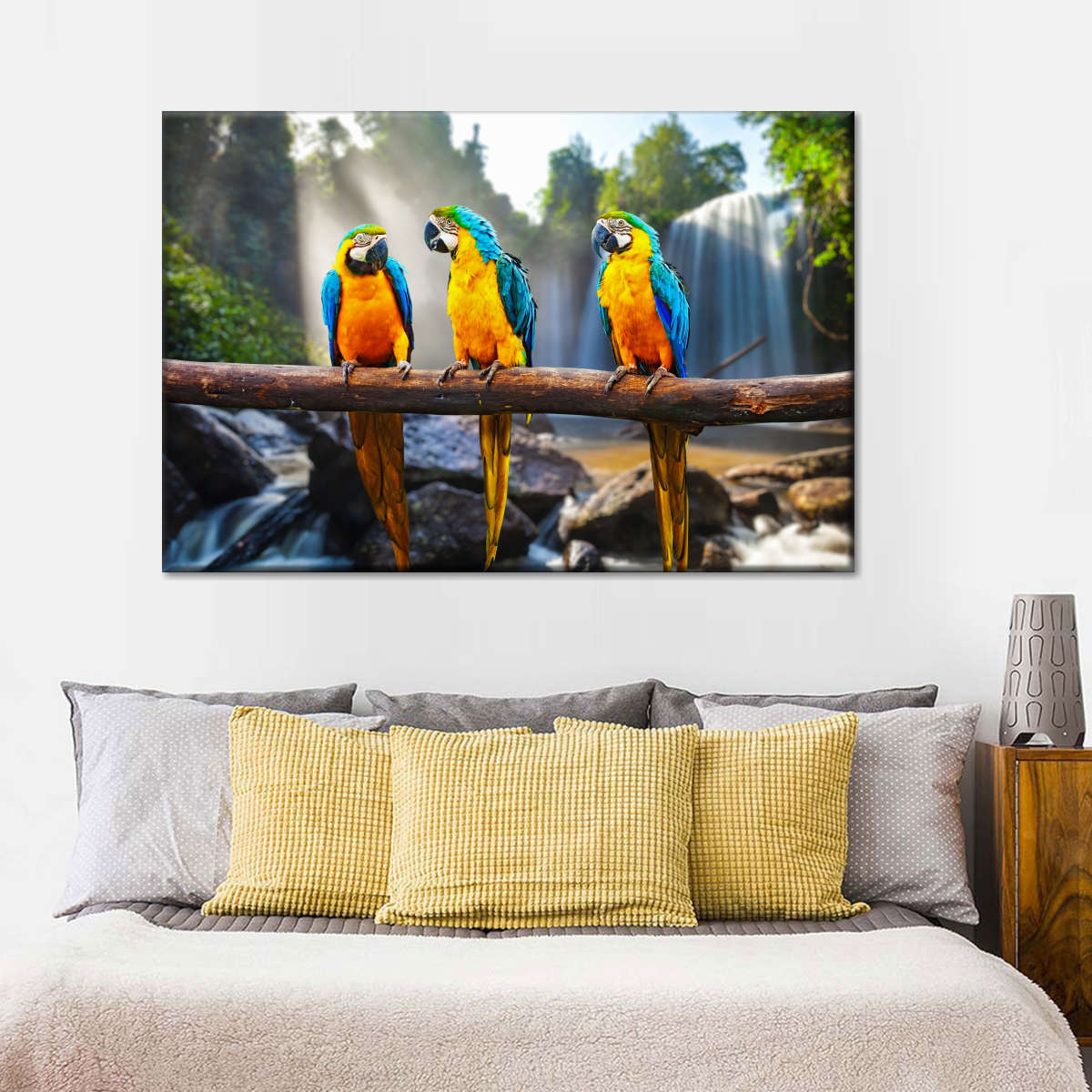 Macaw Friends Wall Art