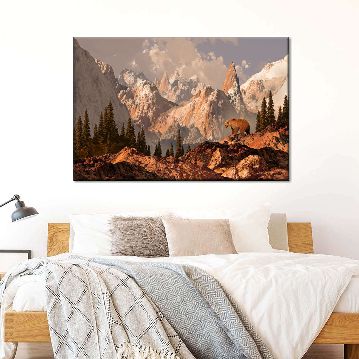 Rocky Mountain Bear Wall Art