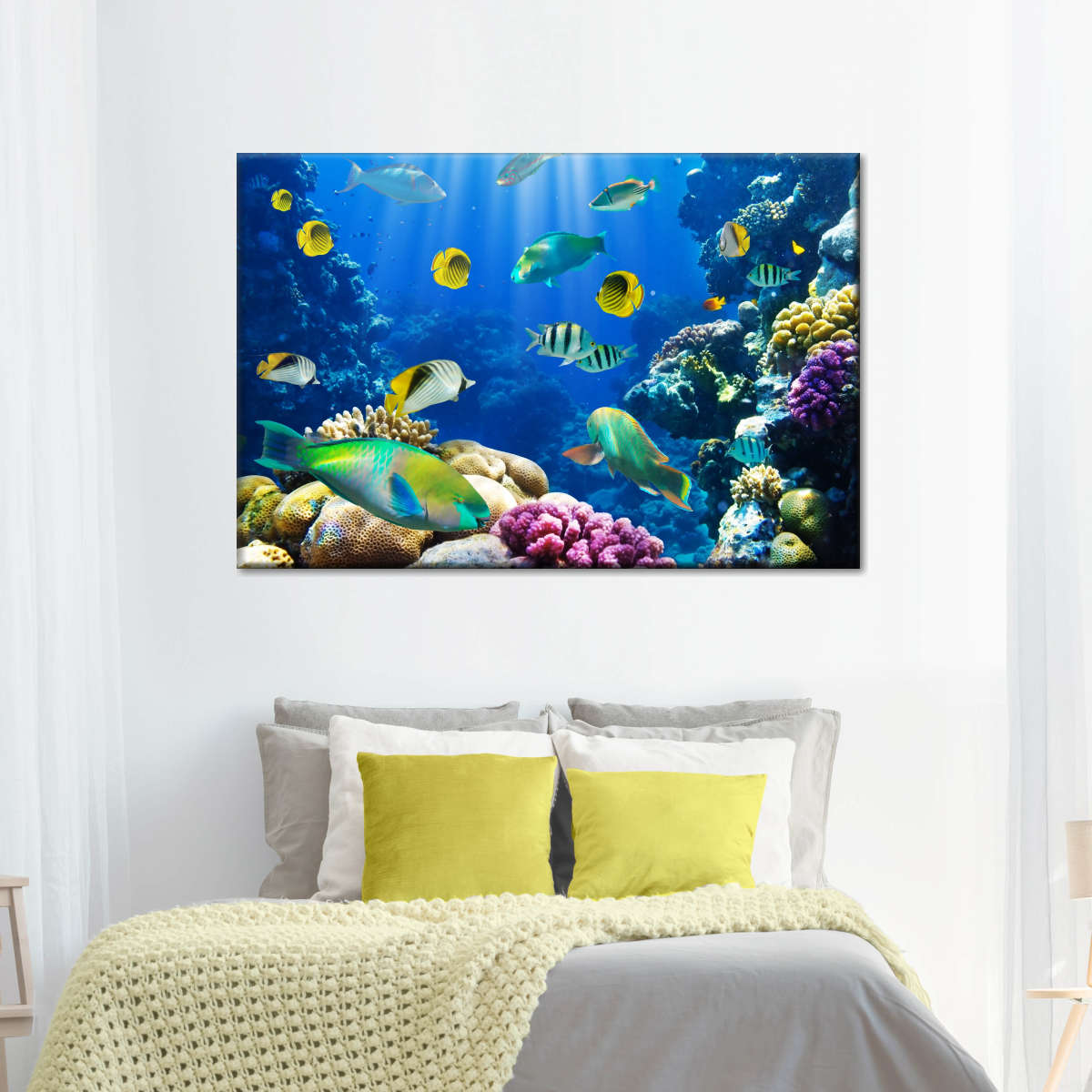 Underwater Sea Creatures Wall Art