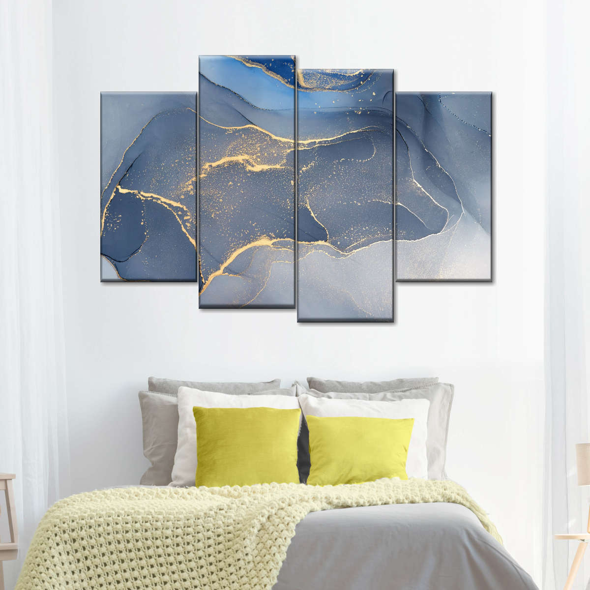 Liquid Marble Abstract Wall Art