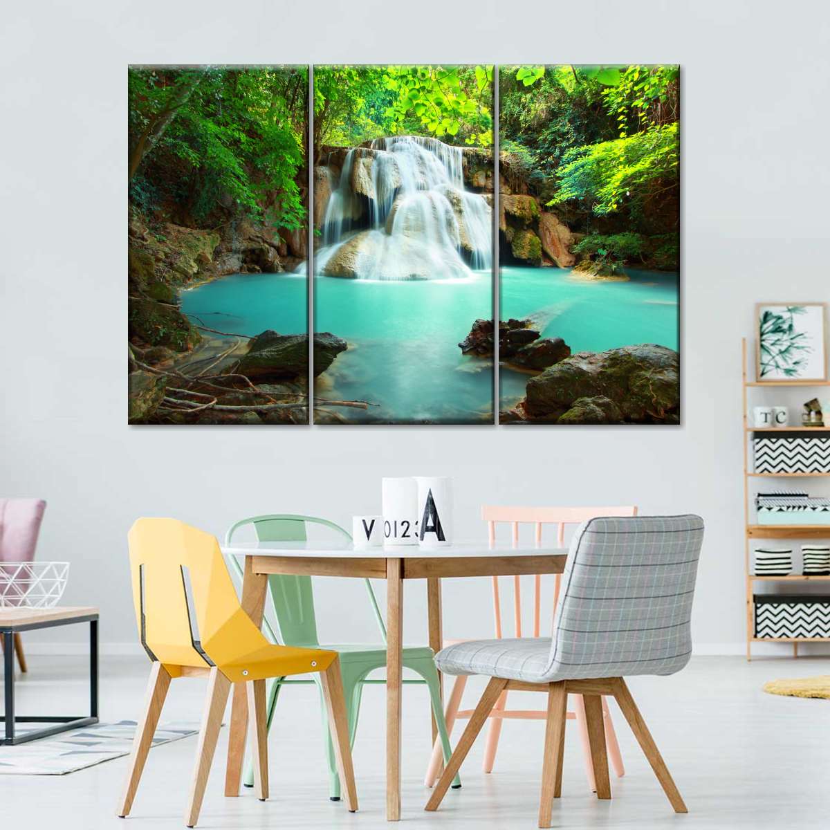 Thai Huay Mae Khamin Waterfall Wall Art