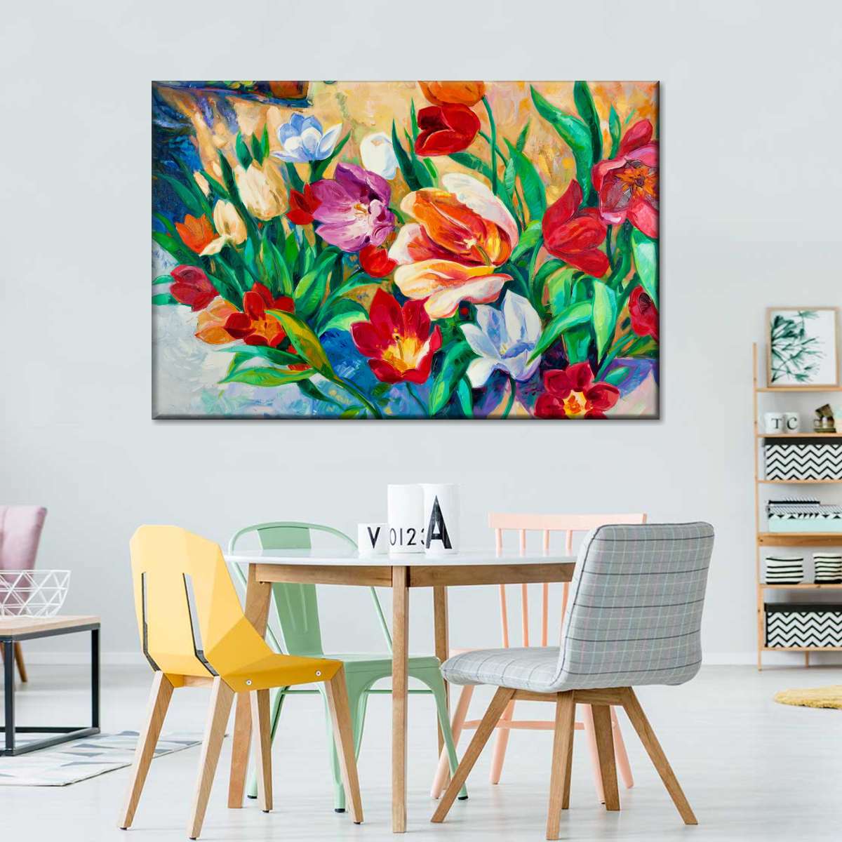 Alluring Flowers Wall Art