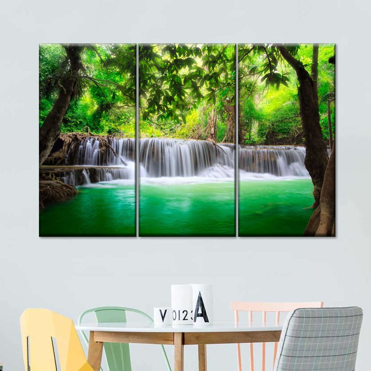 Huay Mae Khamin Waterfall Wall Art