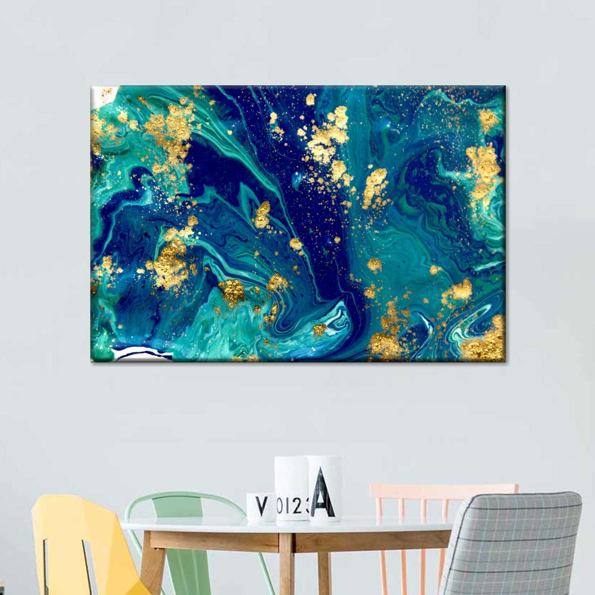 Marble Flow Abstract Wall Art