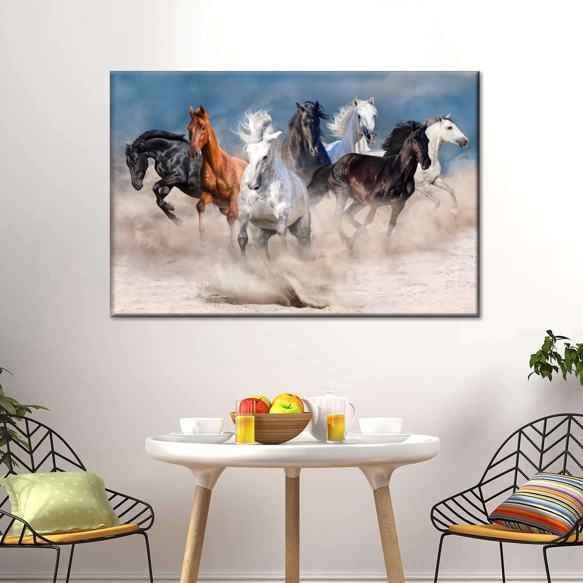 Running Horses Wall Art