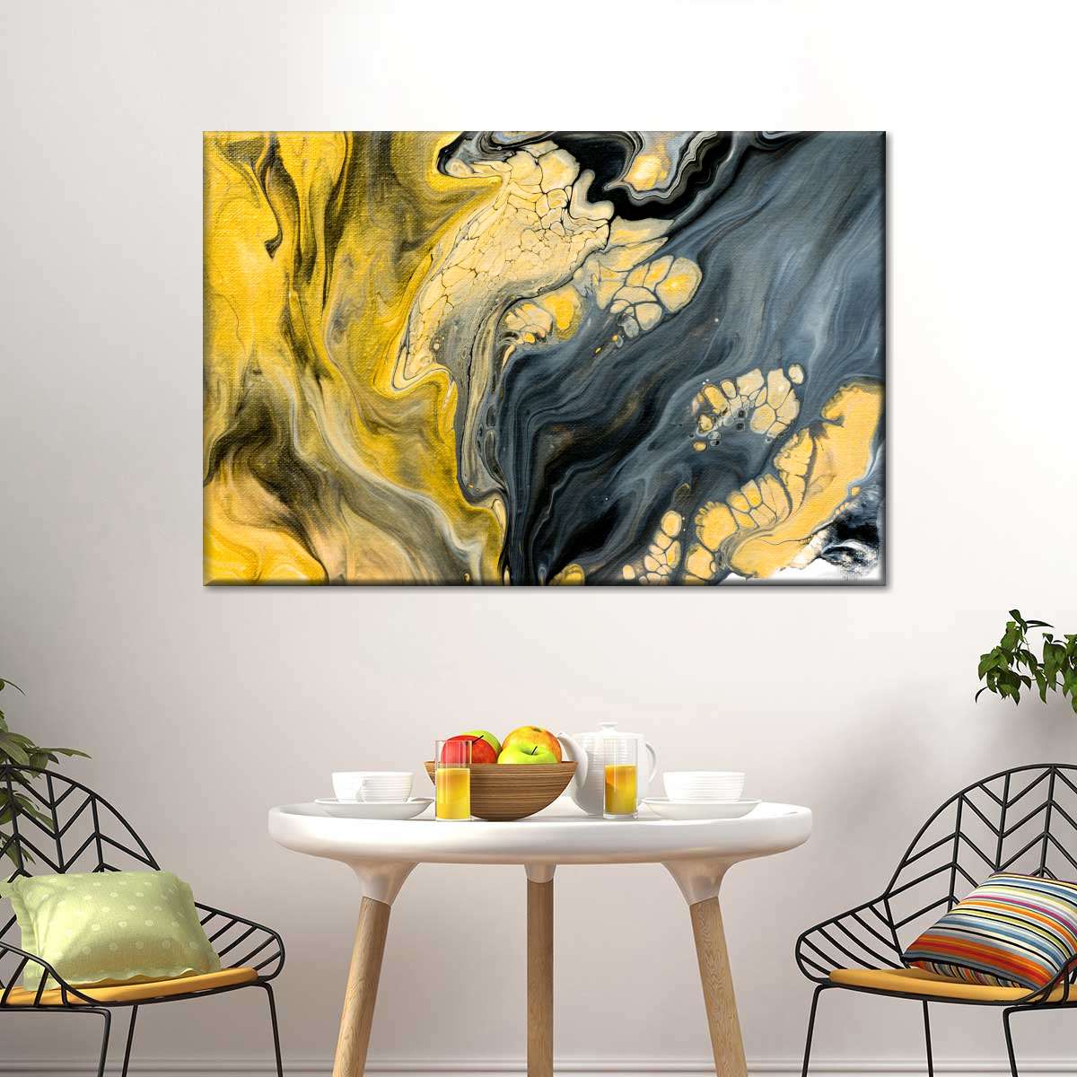 Marbled Abstract Wall Art