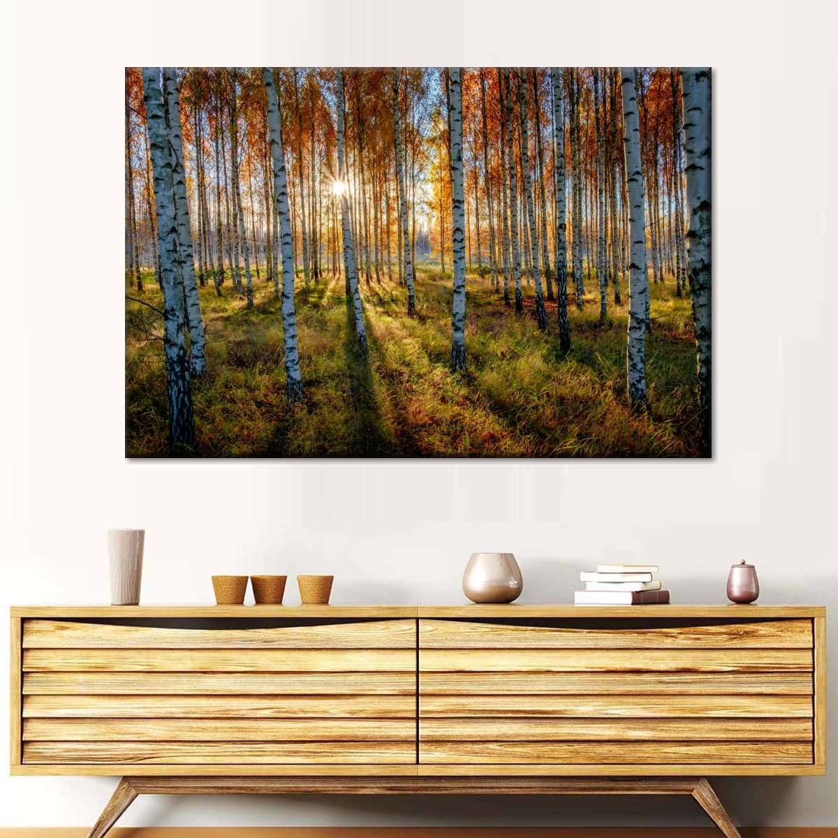 Swedish Birch Forest Wall Art