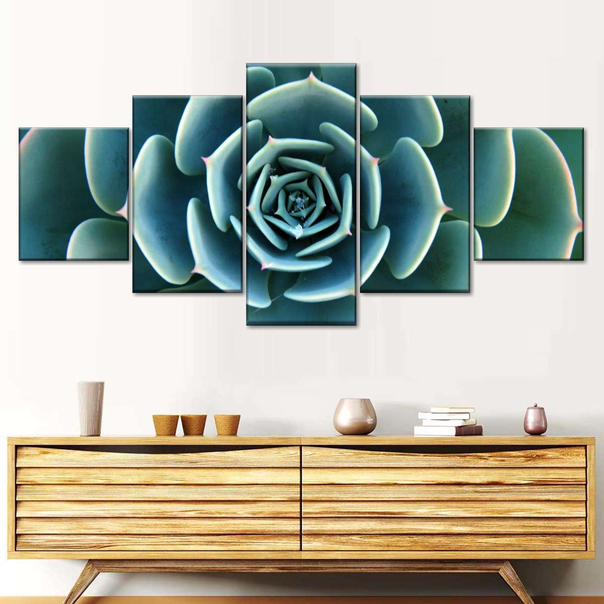 Live Succulent Wall Art