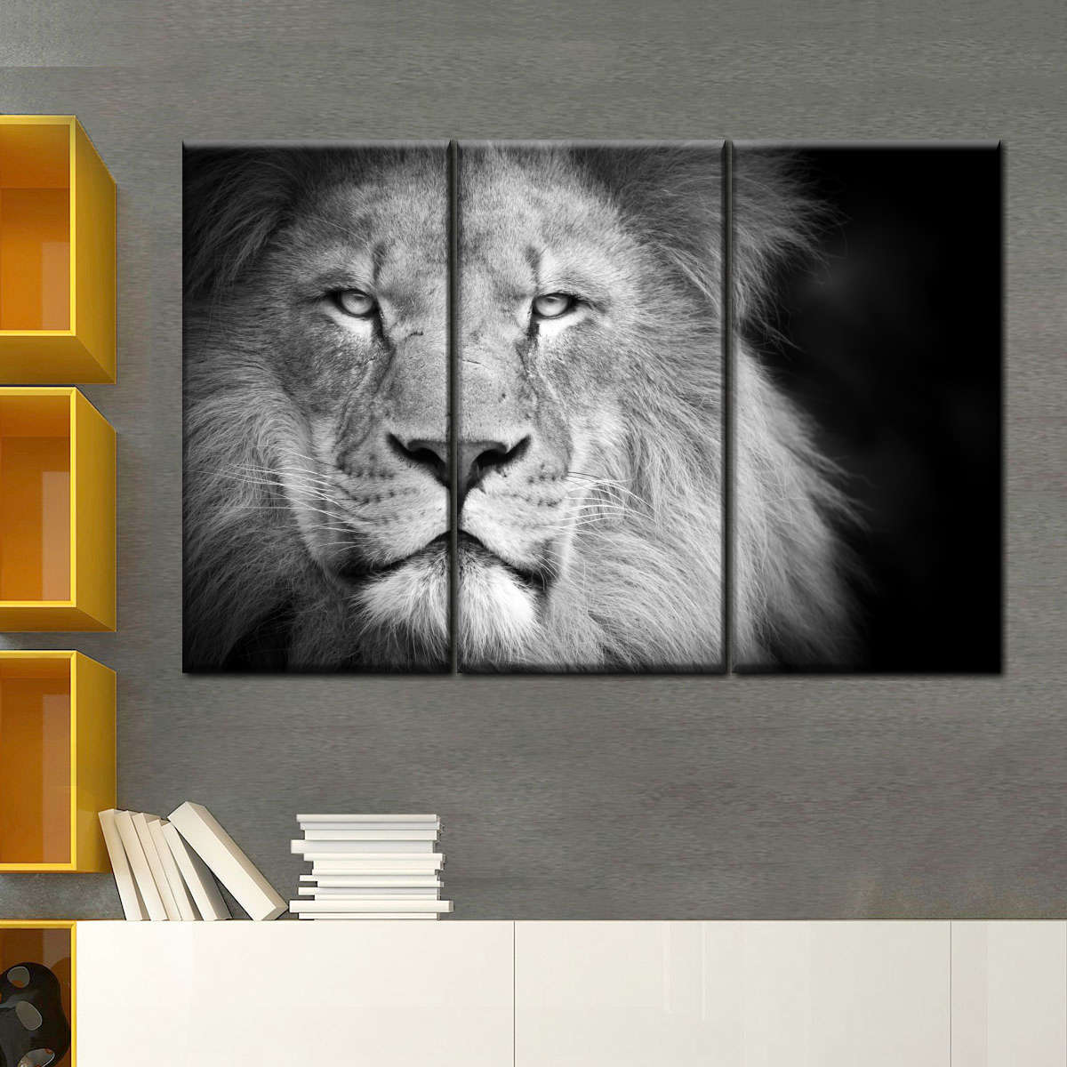 Lion Portrait Wall Art