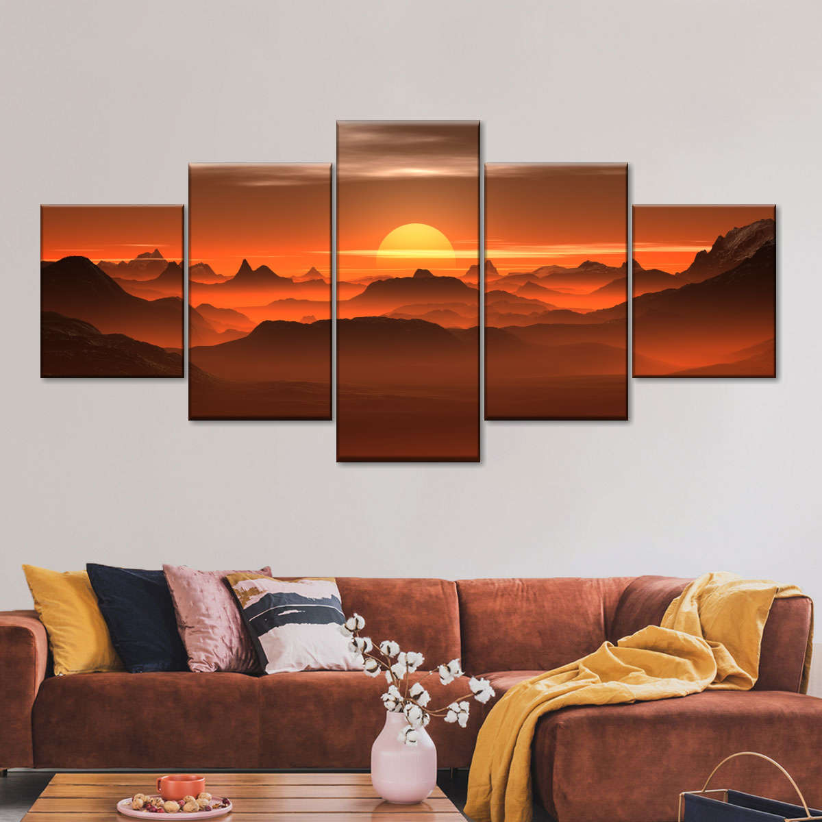 Gorgeous View Of Sunset Wall Art