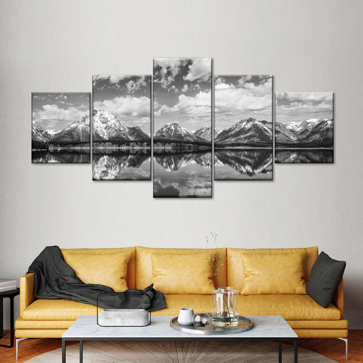 Grand Teton Panorama Wall Art