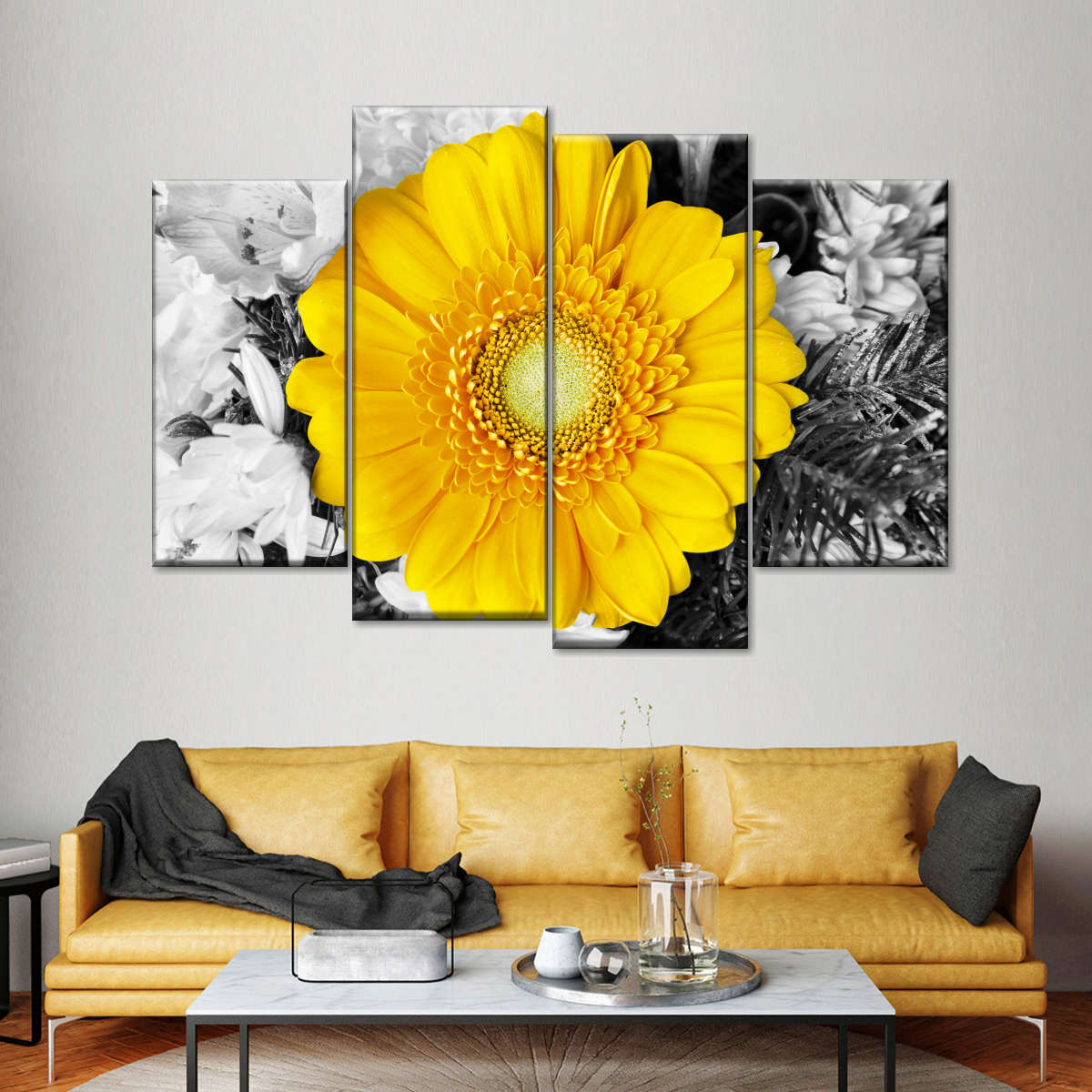 Gerbera Daisy Pop Wall Art