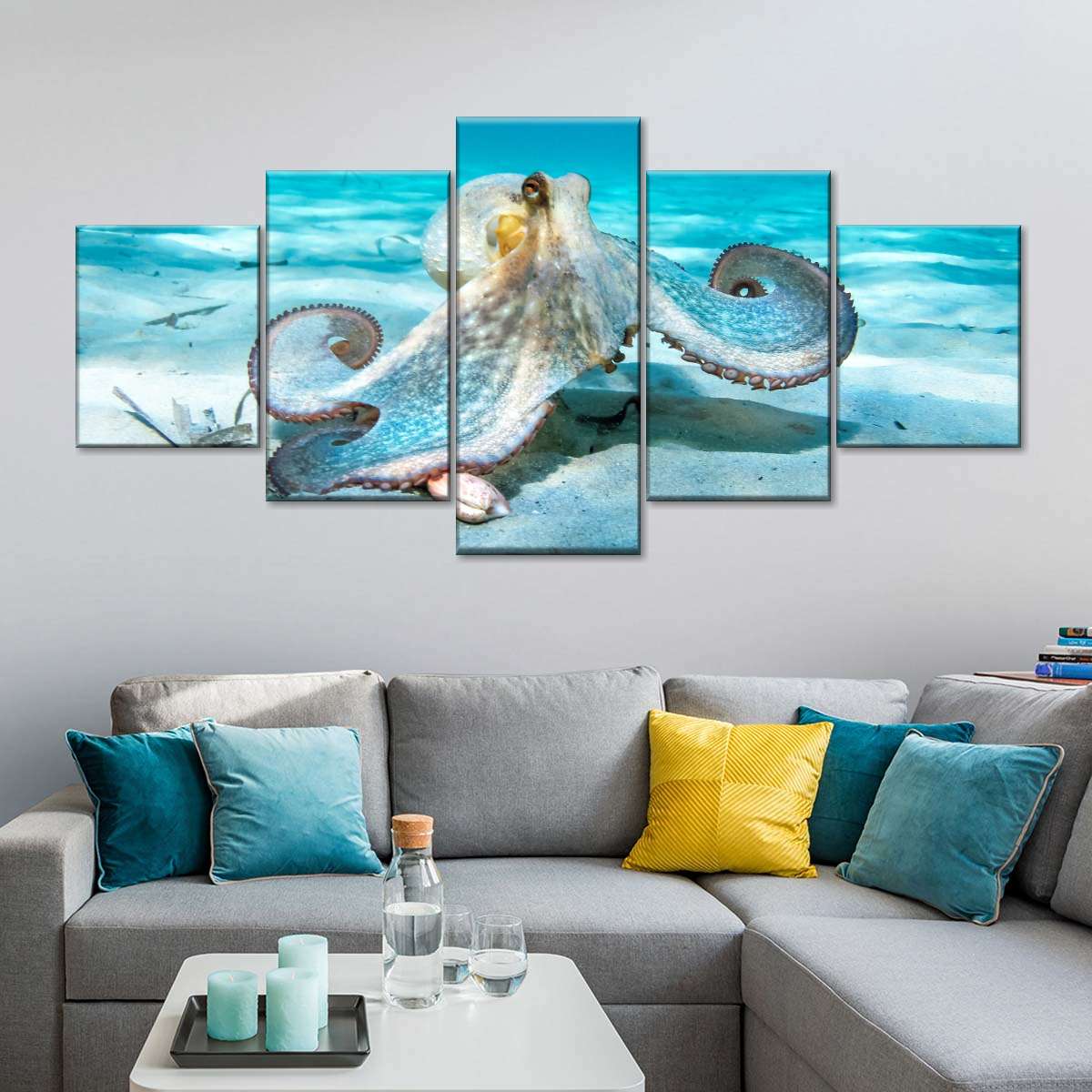 Roaming Octopus Wall Art