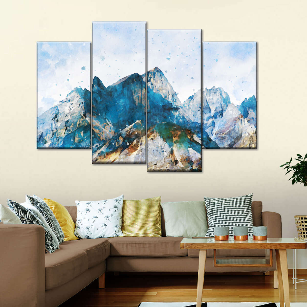 Mountain Scene Wall Art