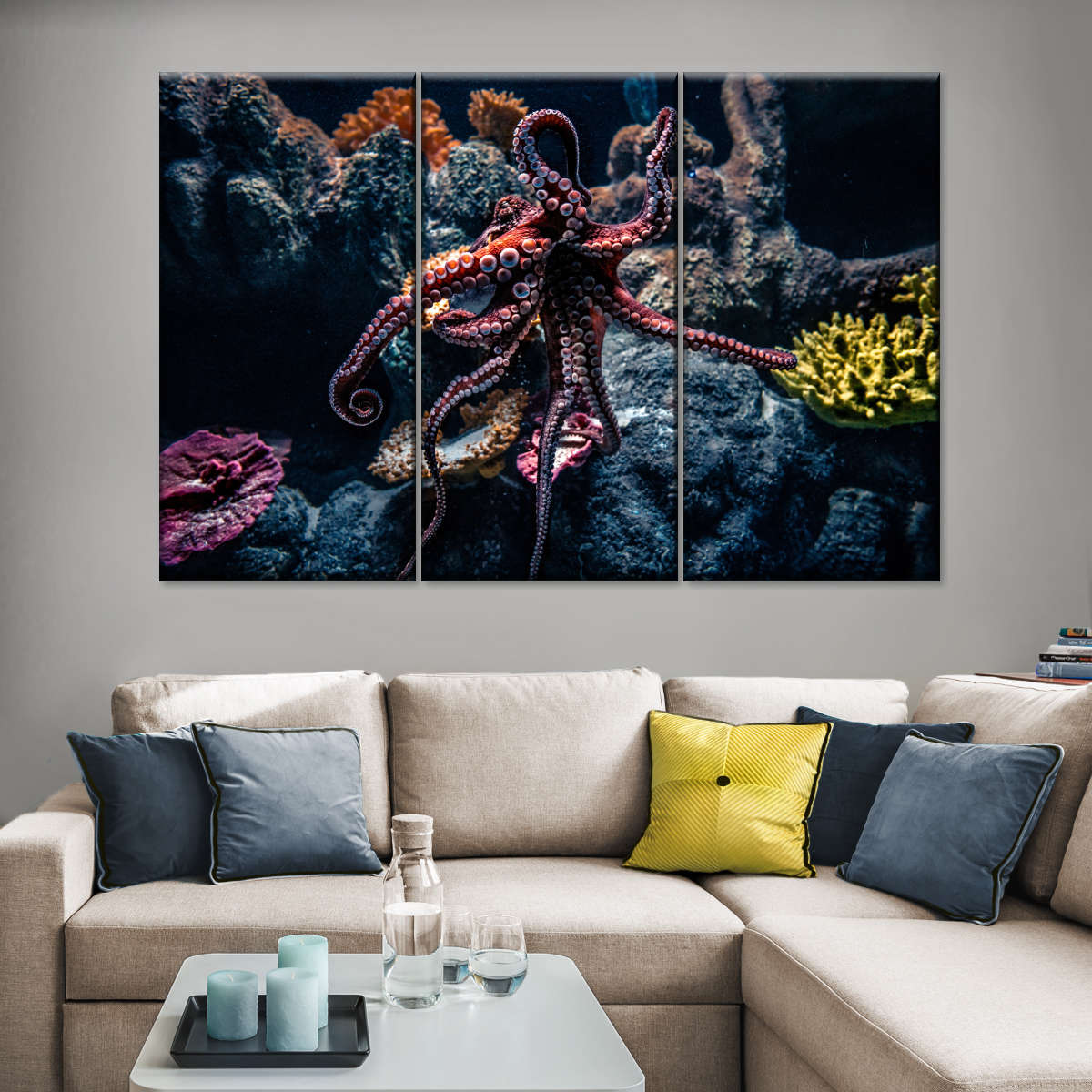 Octopus Habitat Wall Art