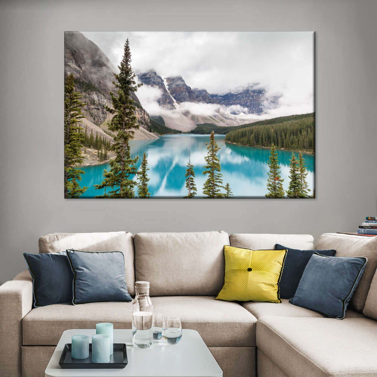 Charming Moraine Lake Wall Art