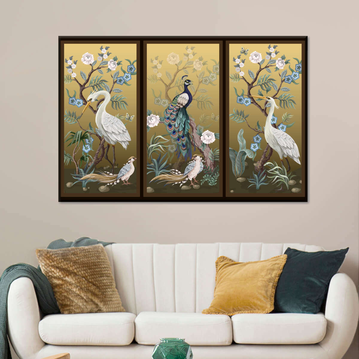 Elegant Birds Wall Art