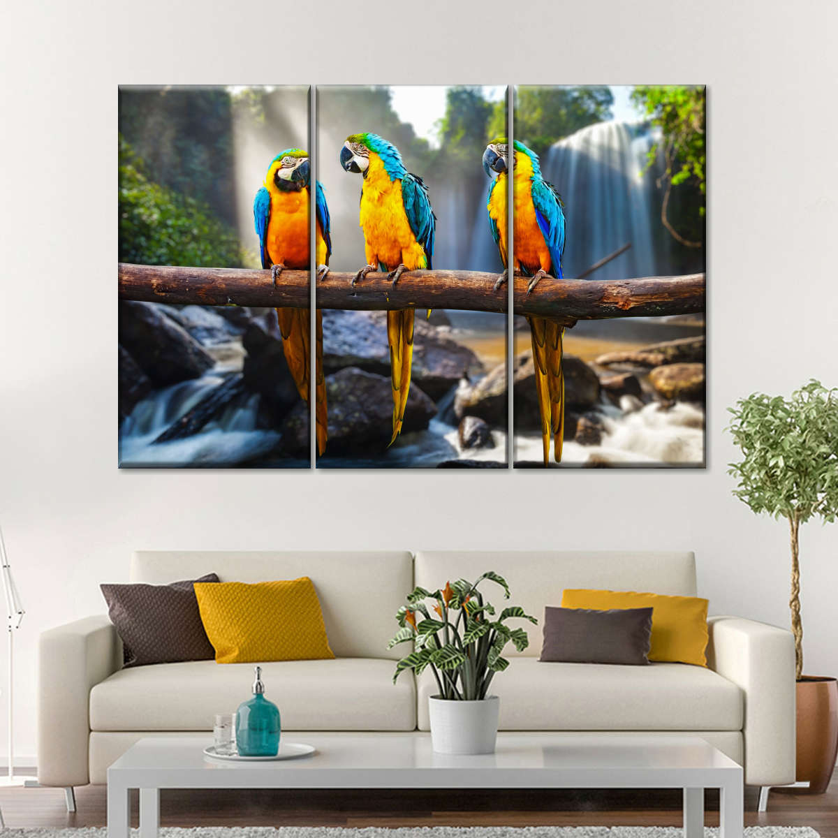 Macaw Friends Wall Art