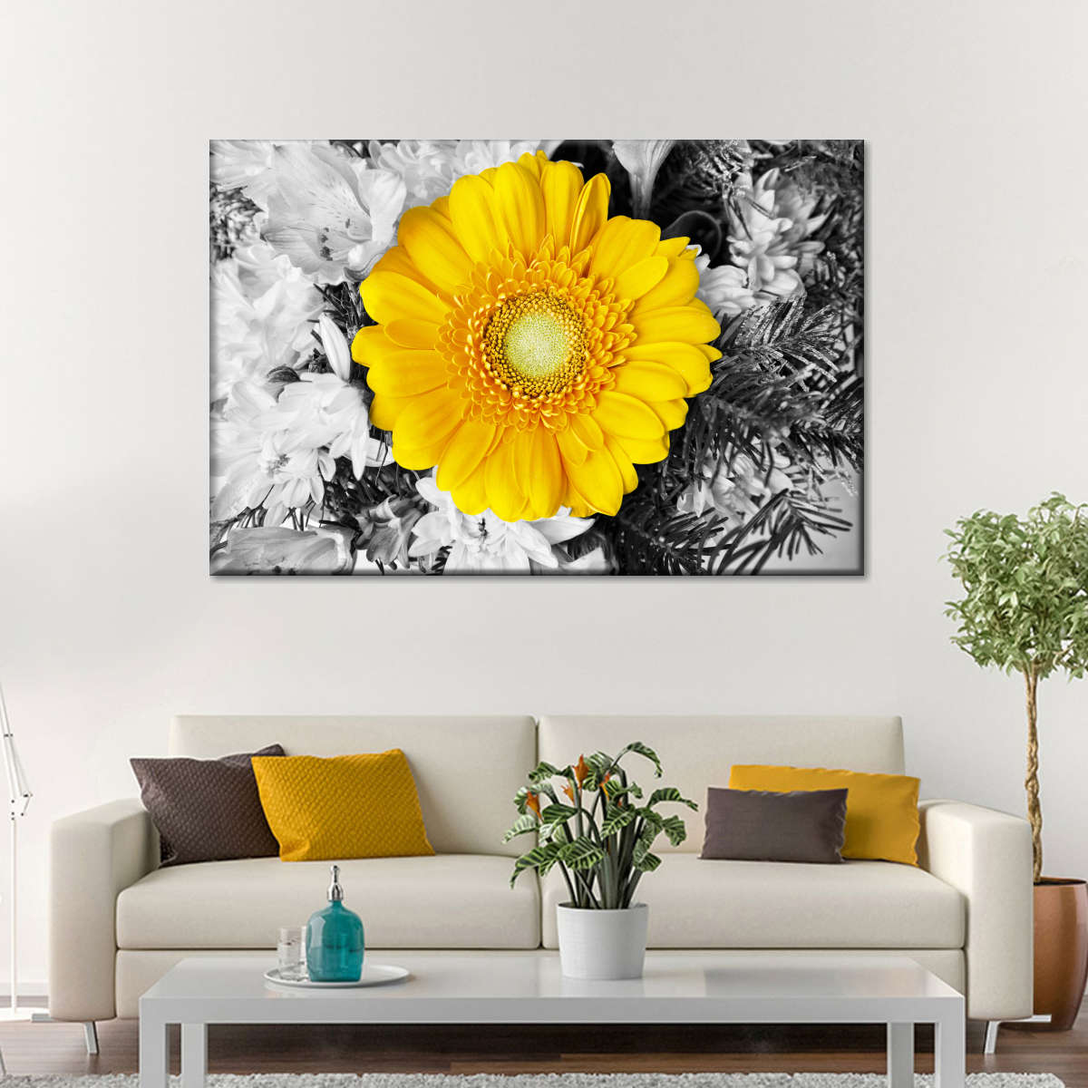 Gerbera Daisy Pop Wall Art