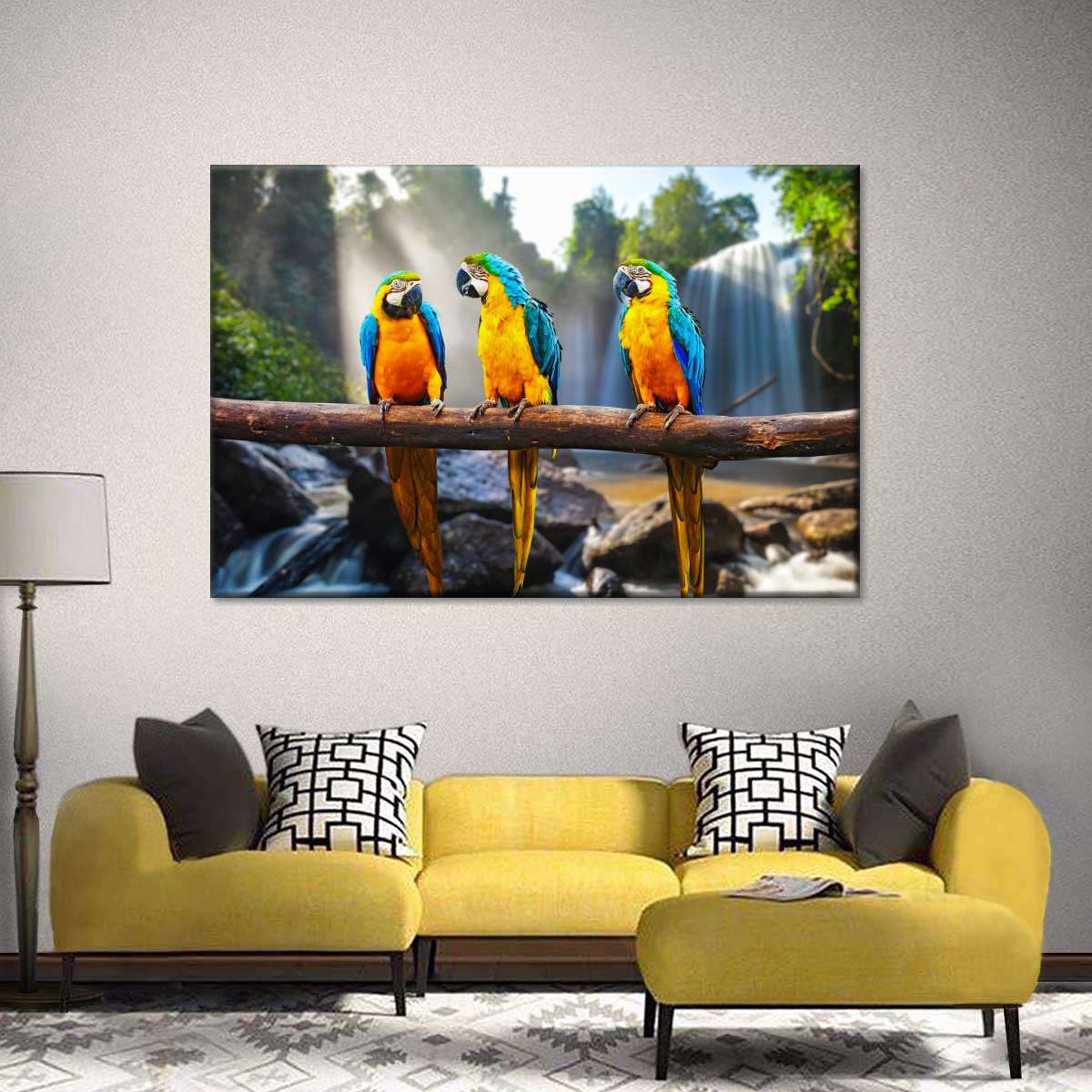 Macaw Friends Wall Art