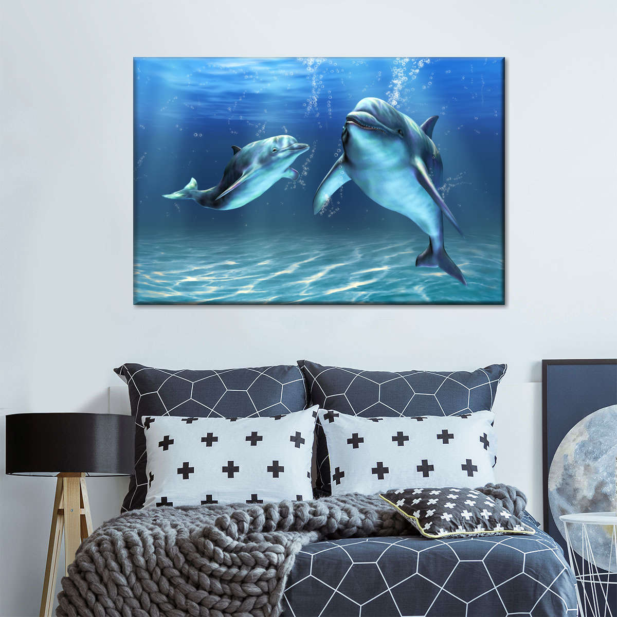 Dolphins Wall Art