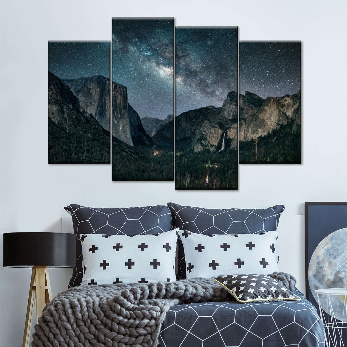 Stargazing At Yosemite Wall Art