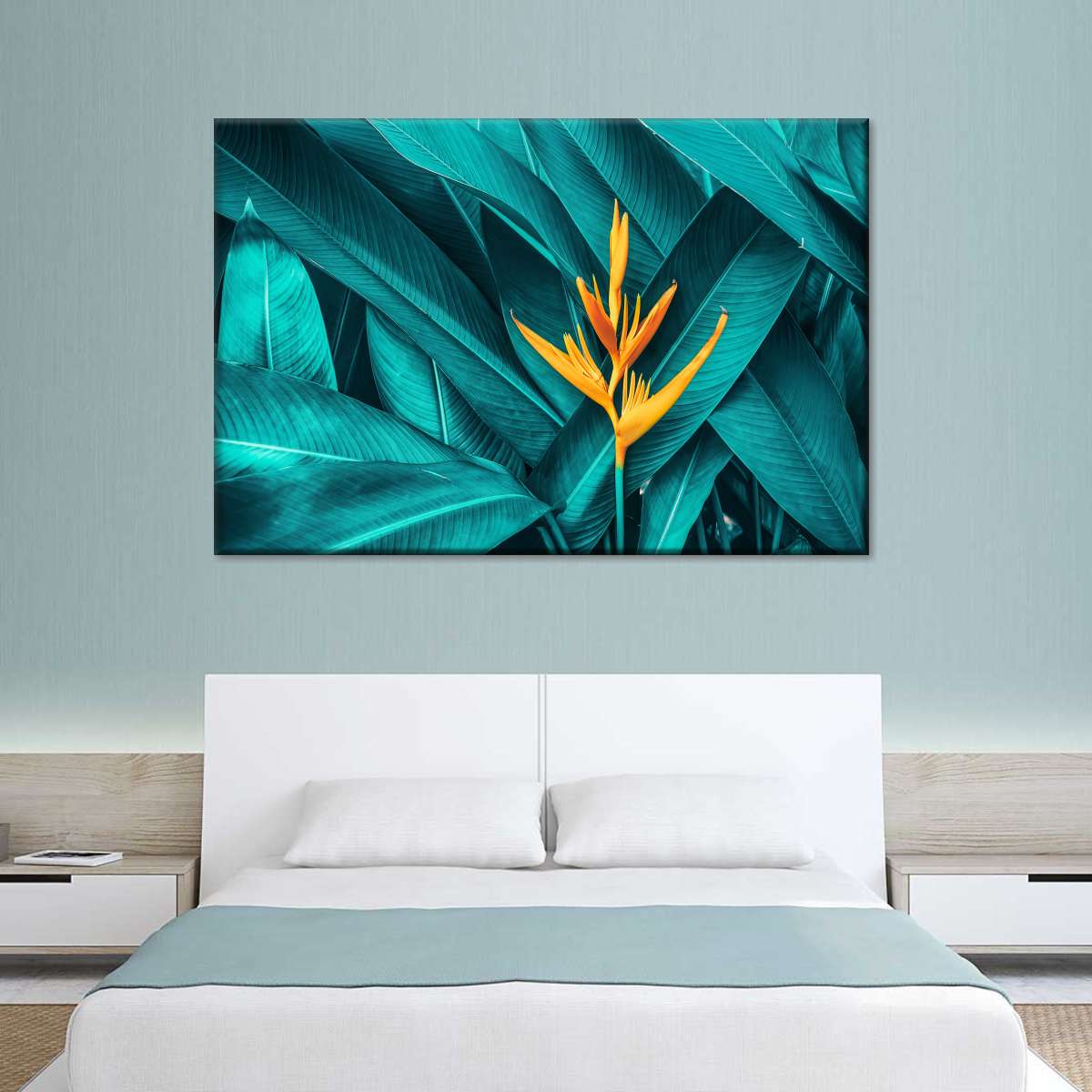 Exotic Tropical Bird Of Paradise Wall Art