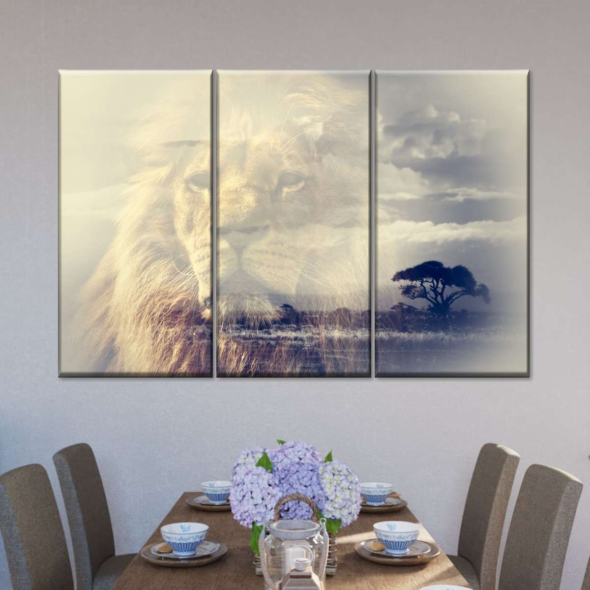 Kingdom Of Lions Wall Art