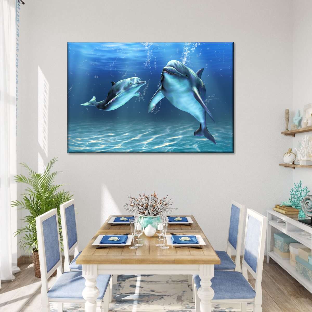 Dolphins Wall Art