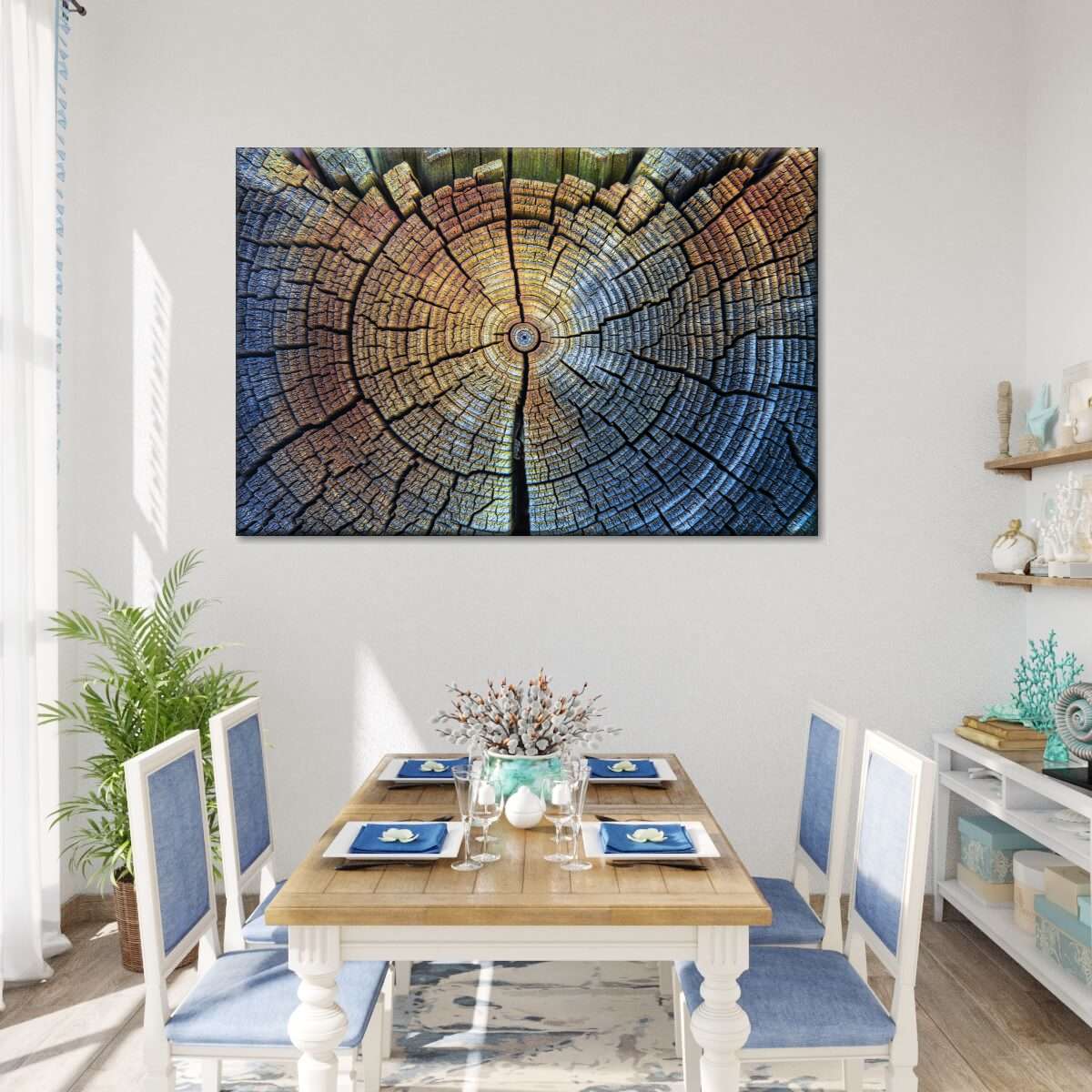 Tree Trunk Pattern Wall Art