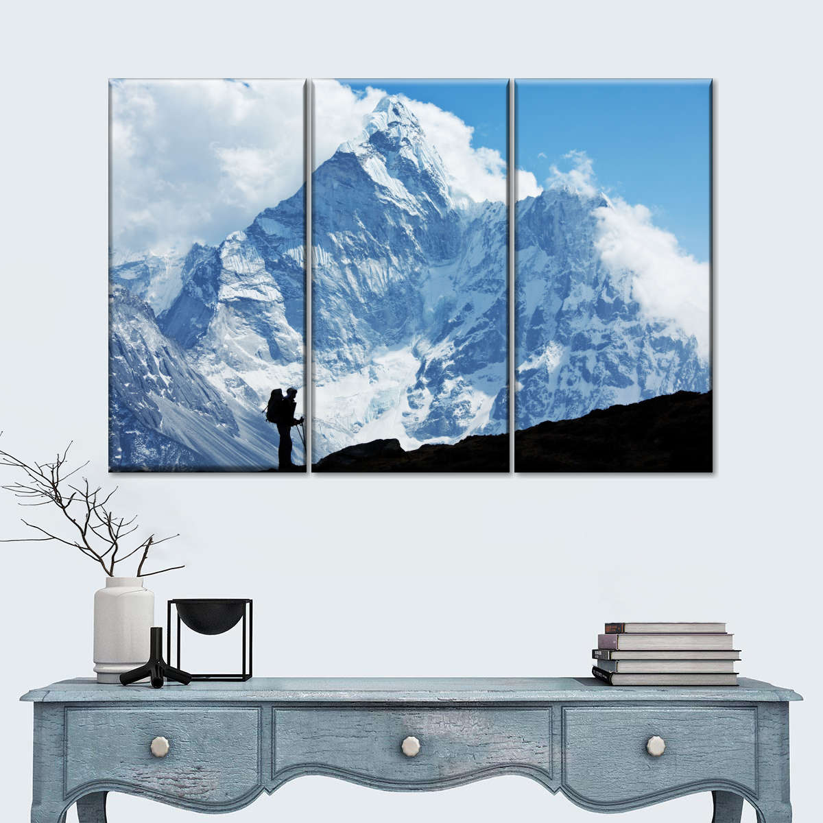 Mount Everest Mountaineer Wall Art