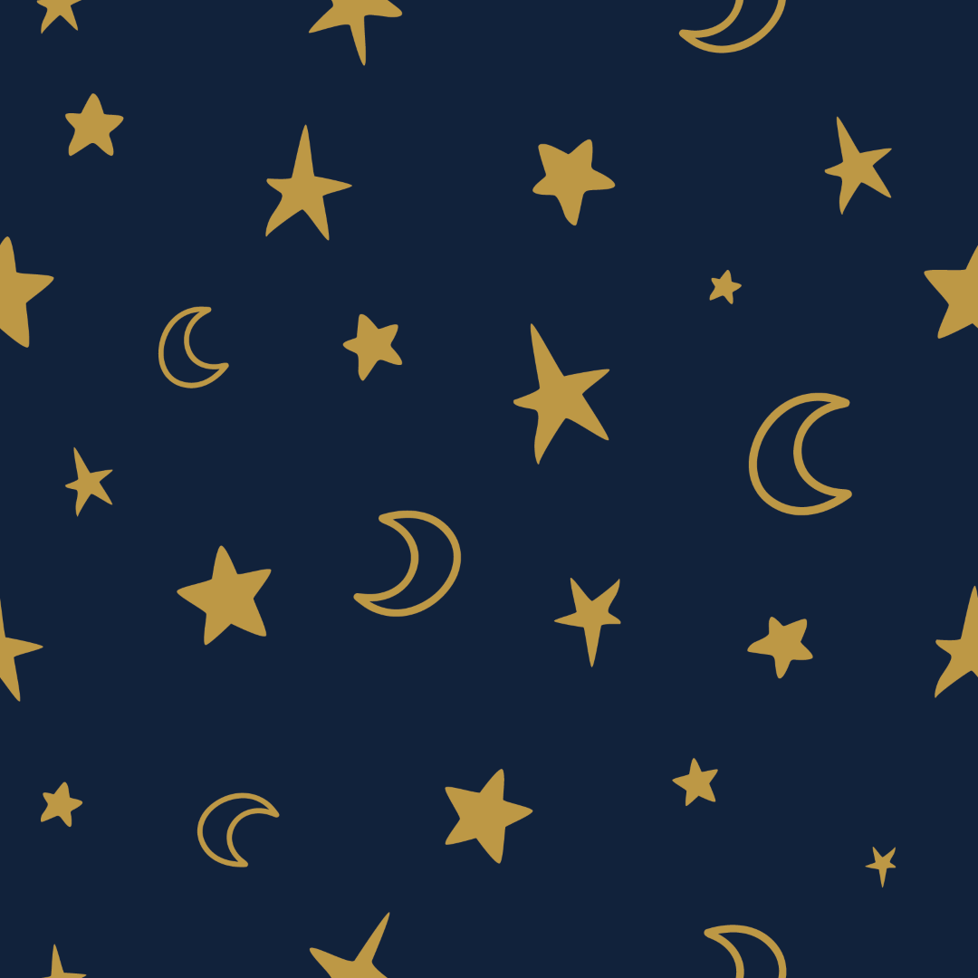 Navy and Gold Stars Wallpaper