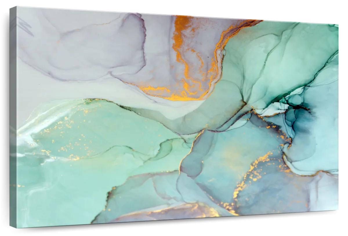 Green Bronze Abstract Wall Art