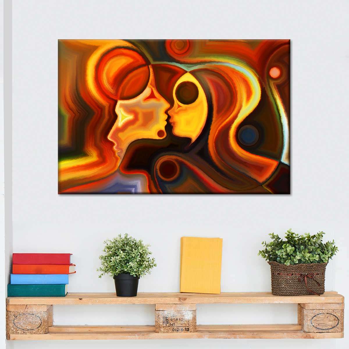 Abstract Love Wall Art