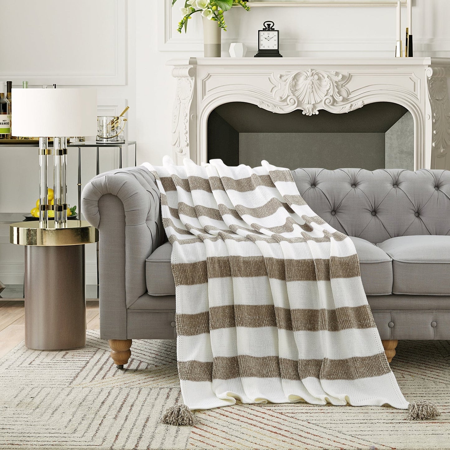 Mara 4 Corner Tassel Throw