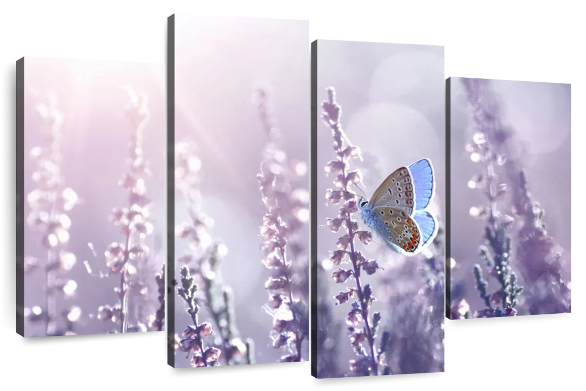 Lavender Flower Wall Art