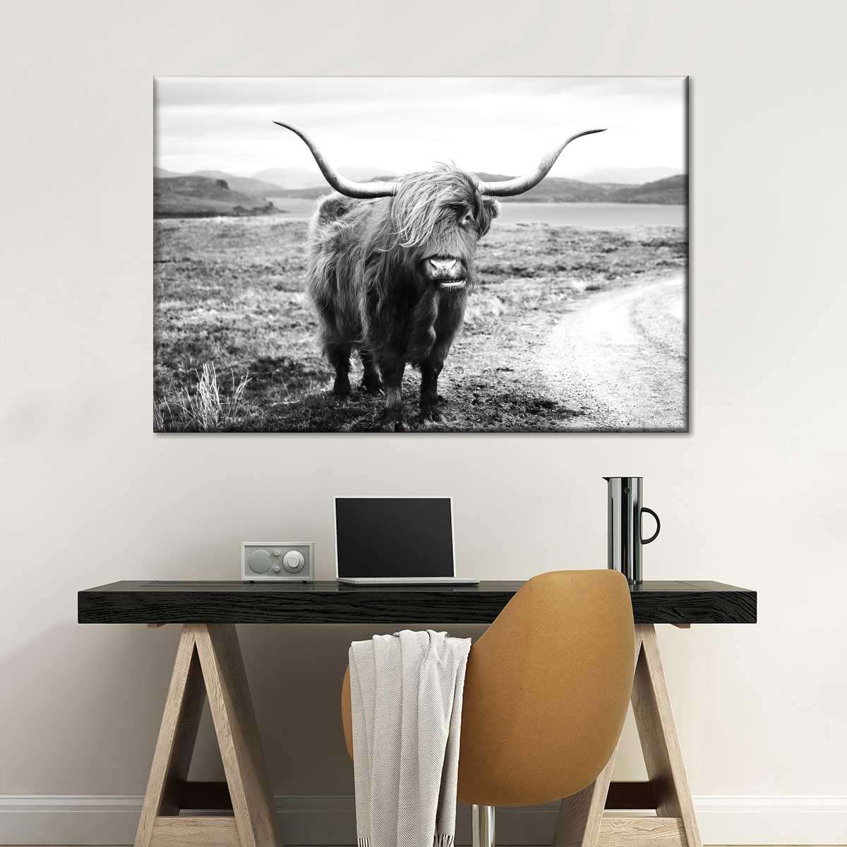 Highland Bull Wall Art