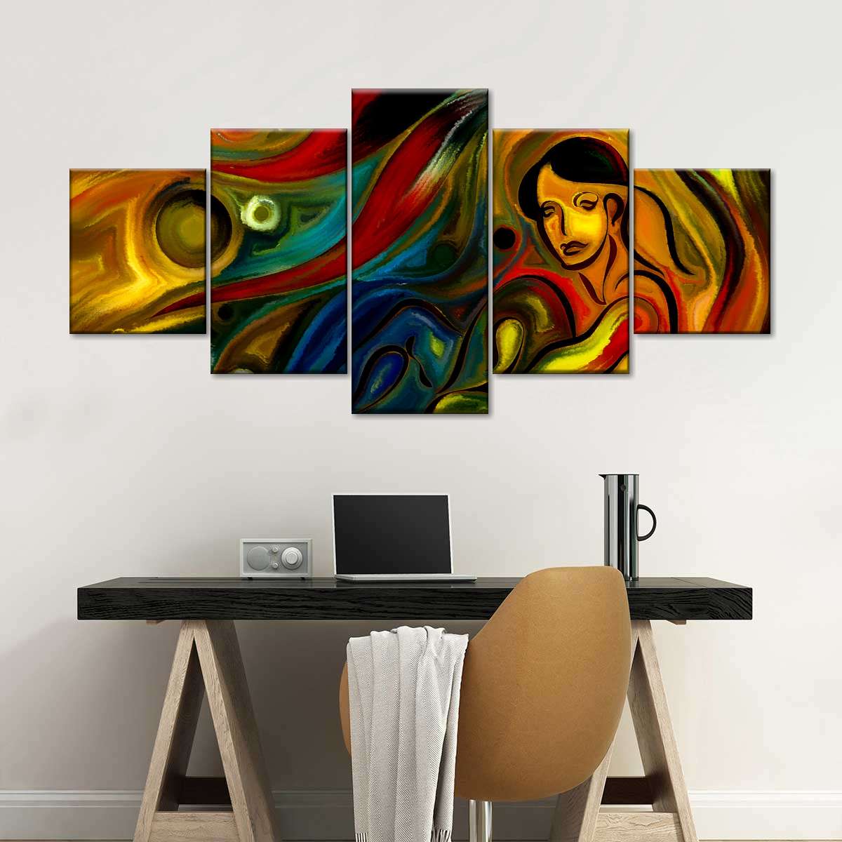 Portrait Abstract Wall Art