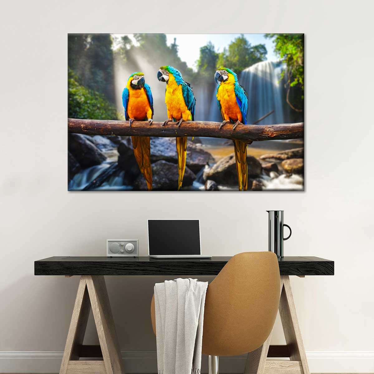 Macaw Friends Wall Art