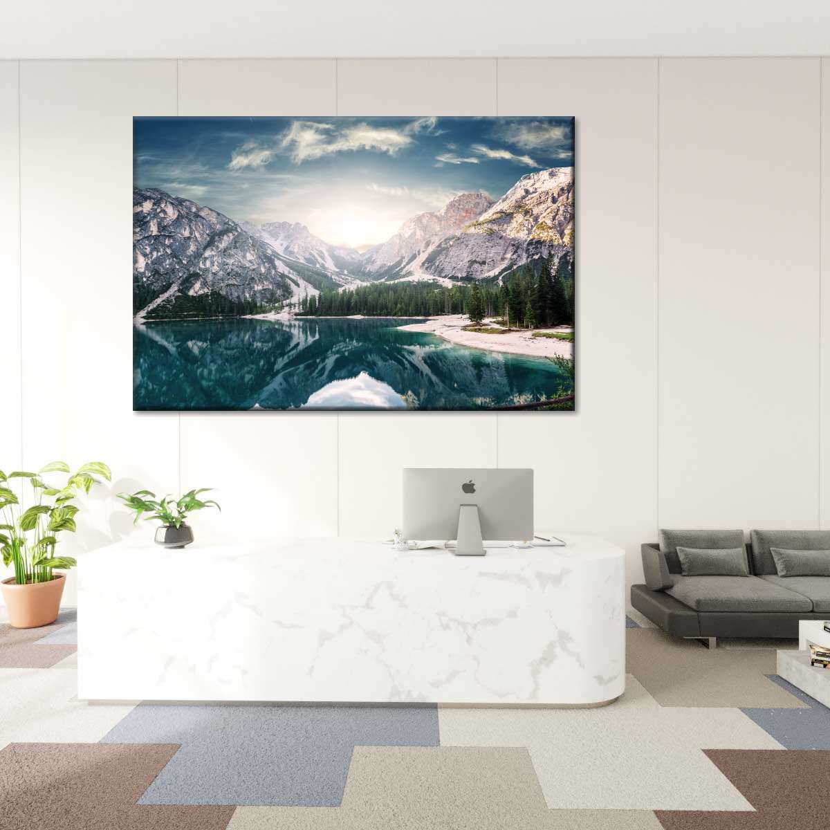 Mountain Lake Wall Art