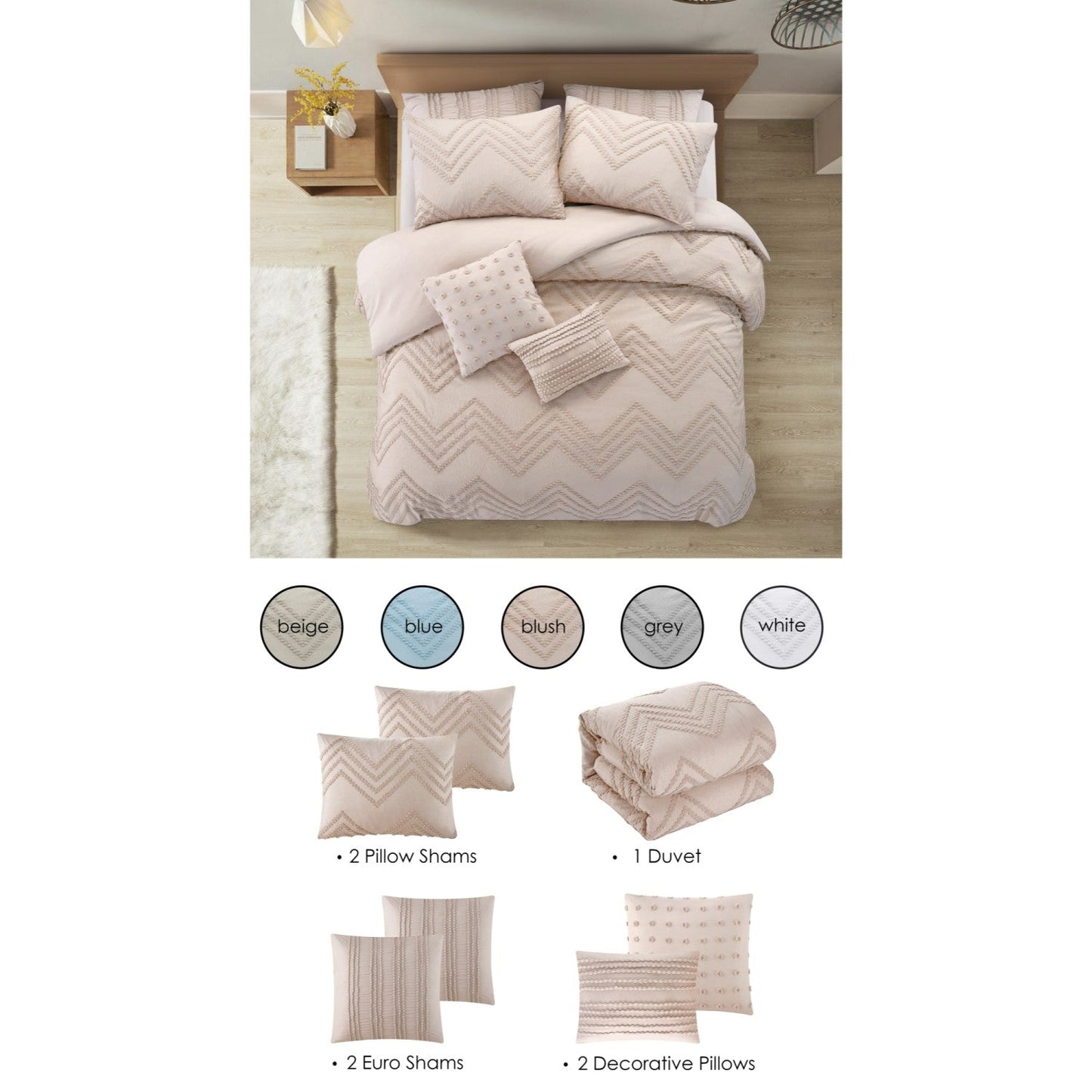 Taya Duvet Set