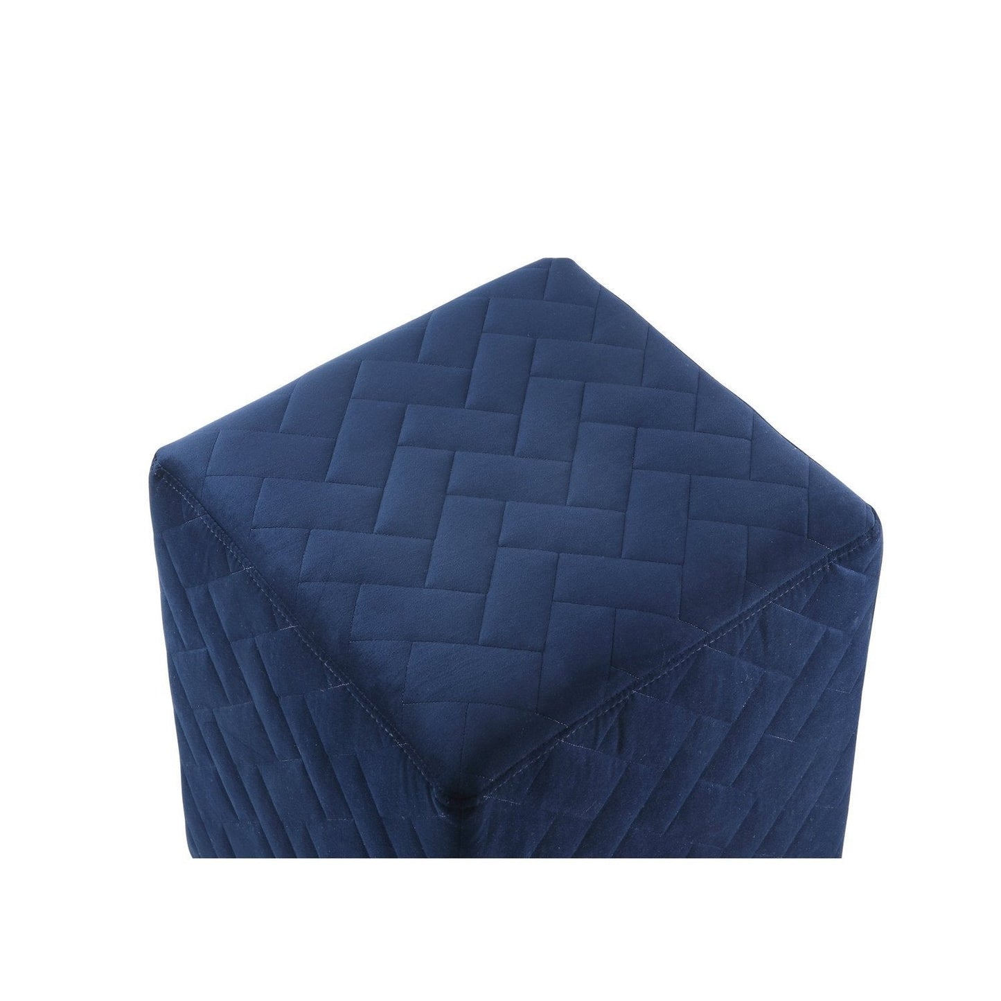 Alexis Velvet Cube Ottoman