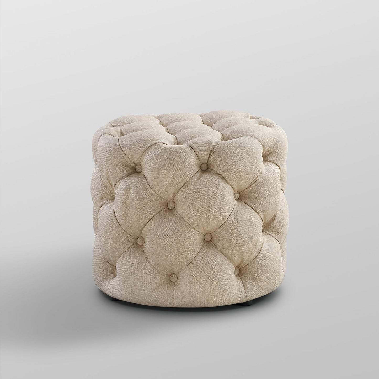 Lauren Round Ottoman